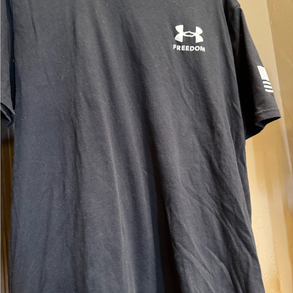 Under Armour Men's Black Freedom T-Shirt